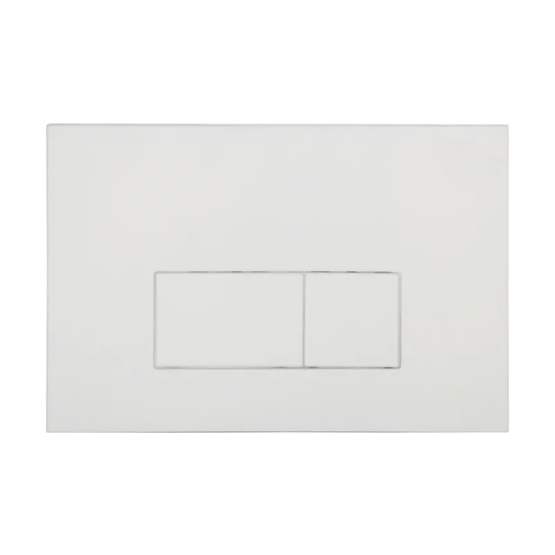 Bathroom Toilet Accessories Concealed Cistern Glossy Ivory White Dual Flush Plate Button Panel For Geberit Sigma Hidden Tank