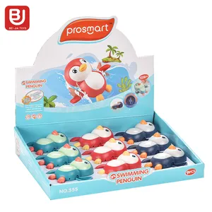 9 Bộ Dễ Thương bơi chim cánh cụt trong phòng tắm trẻ em bé tắm gió lên đồ chơi cho trẻ sơ sinh