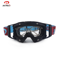 Masque de motocross à fixation magnétique rapide avec double lentille et protection PC pour les pilotes professionnels et les marques d'équipements de motocross OEM