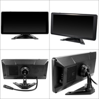 Caméra de tableau de bord pour camion, 10,36 pouces, 4 canaux, 1080p, DVR de voiture, caméra de sécurité pour camion, système de caméra de tableau de bord, caméra arrière pour bus