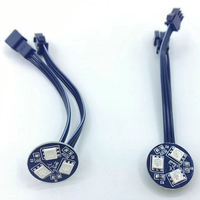 Lumière LED intérieure de 22 mm, 0,72 W, 12 V, pré-câblée, lumière LED à pixels Ws2811