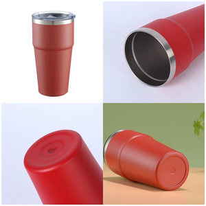 Taza Térmica de Acero Inoxidable con Recubrimiento en Polvo y Logotipo Personalizado Magnético, Taza Térmica Aislada de 16 oz, 20 oz, 30 oz, Taza de Café - Product Image 5