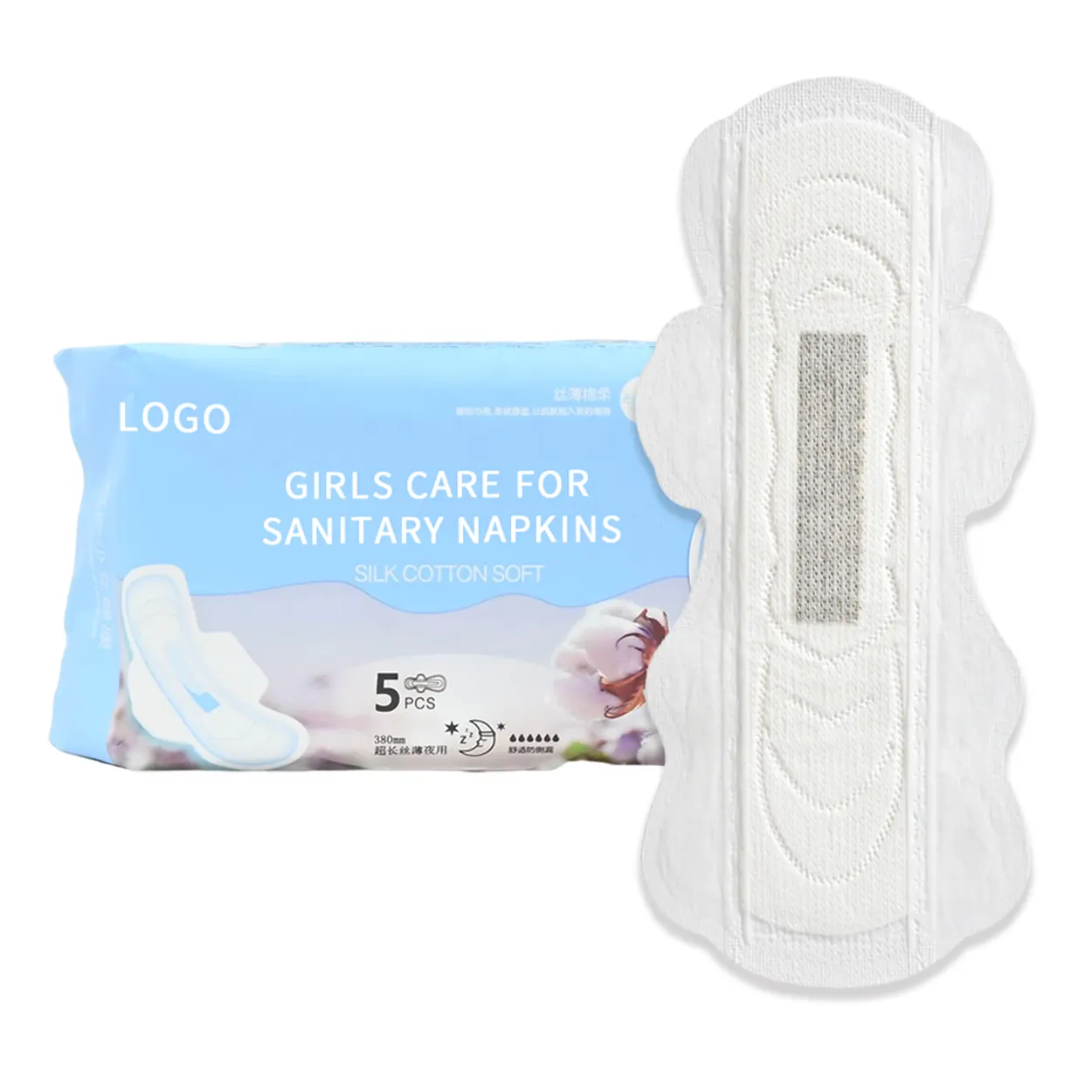 Sản xuất tại trung quốc b lớp vệ sinh bạc hà pads breathable băng vệ sinh cho phụ nữ pads nữ tính vệ sinh khăn ăn