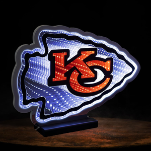 Luce LED Infinity Personalizzata per Grandi Fan dello Sport, Logo <span class=keywords><strong>SF</strong></span> K C Chicago, Effetto Luce 3D, Display in Acrilico - Product Image 3