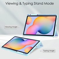 Étui magnétique avec support pour stylet pour tablette Samsung Galaxy Tab S6 Lite 10,4 pouces P610 2020