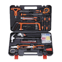 Kit de herramientas manuales de mantenimiento de carpintería, caja de herramientas multifuncional para electricista, 82 Uds.