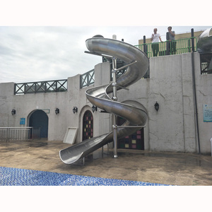 Bể Bơi Bằng Thép Không Gỉ Trượt Bồn Rửa Bằng Thép Không Gỉ Trượt Đường Hầm Ống Thép Không Gỉ Cho Trẻ Em Và Người Lớn - Product Image 2