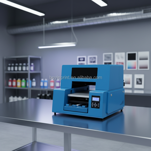 Impresora de Etiquetas UV DTF A3 de Escritorio, 2 Cabezales, Semi-Automática, Máquina de Impresión de Inyección de Tinta para PVC/Metal - Product Image 1