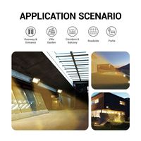 OUTLUX E024 RGB IP65 Sensor Dapat Diatur Aluminium 10W Lampu Sorot LED Luar Ruangan untuk Stadion & Taman