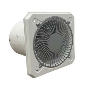 Endüstriyel Dökme Demir Duvar Tipi Aksiyal Fan Havalandırma Soğutma Egzoz AC Motor 220V Düşük Gürültülü 25 DB Otel Mutfak Banyo İçin - Product Image 2