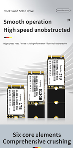 256GB M.2 NGFF SATA SSD-Länge einstellbar für 2242 2260 2280 Größen Festplatten für Laptop und externe Verwendung - Product Image 3
