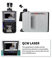 Offre Spéciale – Mini Soudeuse Laser YAG QCW Portable pour Réparation de Bijoux et Métaux, Machine de Soudage au Laser pour Acier Inoxydable – Prix Compétitif
