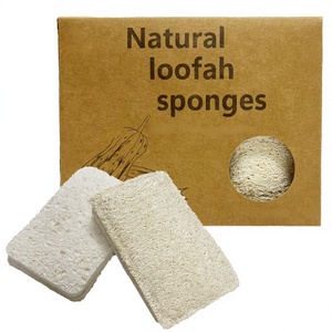 Balle de loofah grande taille, exfoliante pour la douche et le bain, éponge corporelle en luffa entièrement naturelle, découpe sur mesure, tranches d'éponge loofah - Product Image 6