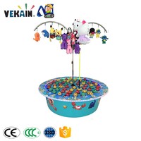 Machine de jeu de pêche commerciale à monnayeur pour parcs d'attractions