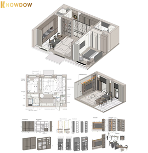 Knowdow Toàn Bộ Nhà Tùy Biến Thiết Kế Nội Thất Dịch Vụ 3D Làm Thiết Kế Nội Thất CAD Vẽ Tập Tin Trang Trí Nội Thất Ý Tưởng - Product Image 5