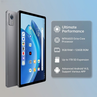 Tablet PC Android 14 de 15.6 Pulgadas con Pantalla Grande, MT6833 Octa Core, Soporte 5G, NFC, Batería de 12000mAh, para Negocios y Entretenimiento