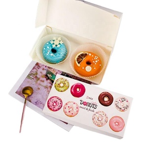 Custom Printed Cookie Paper Box Laduree Style Macaron Packaging Box