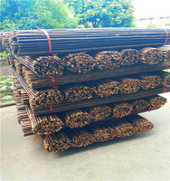 Pagar Privasi Bambu Karbonisasi dengan Perlakuan Panas Ramah Lingkungan untuk Toko & Penggunaan Luar Ruangan 100CM*180CM