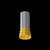 Spot LED encastré COB 10W pour éclairage commercial, spot LED 15W, diffuseur couleur blanc/noir/doré/cuivre