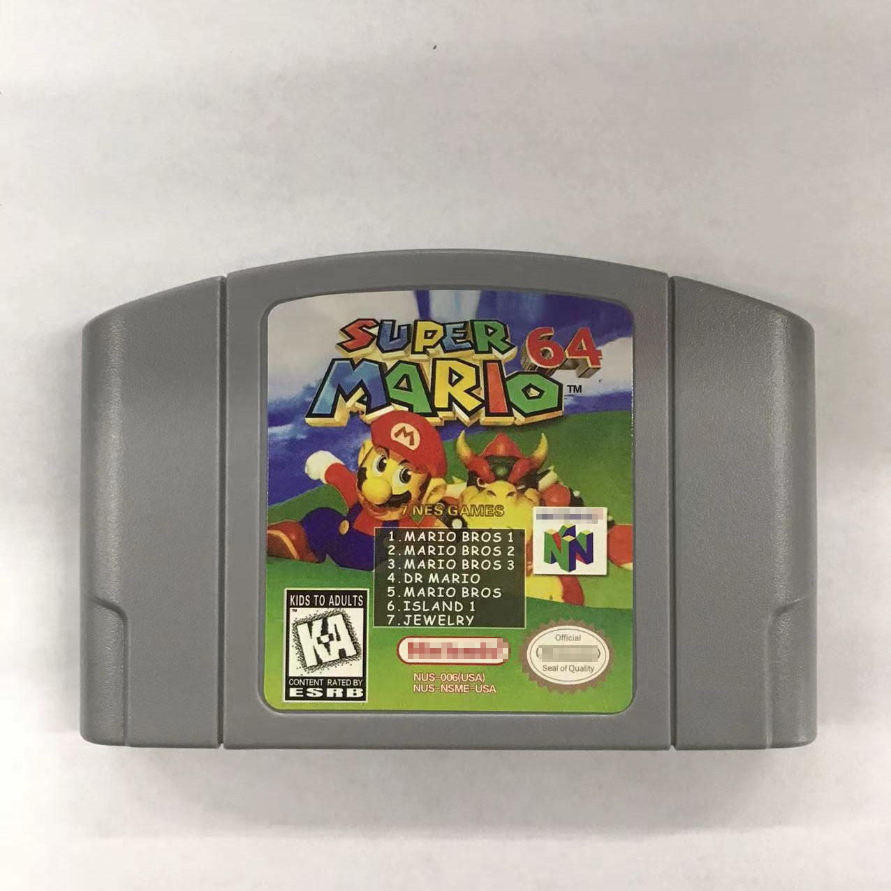Super Mario 64 N64 Game Cartridge for Nintendo 64