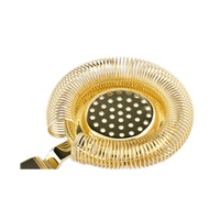 Filtre à glace professionnel en acier inoxydable pour cocktails, écologique, réutilisable, durable, filet de retenue de glace de 210 mm pour mélangeur