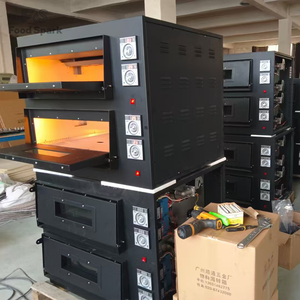 อุปกรณ์ครัวโรงแรมเชิงพาณิชย์ เตาอบเบเกอรี่แก๊ส 2 ชั้น เตาอบพิซซ่าชั้นเดียว/สองชั้น - Product Image 4