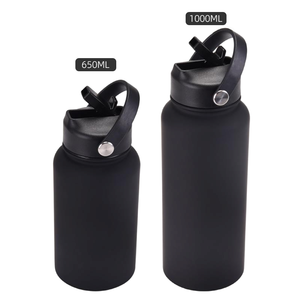 Termo GZYSL de Acero Inoxidable de Triple Pared, Aislado al Vacío, Antiderrames, con Aislamiento Térmico de 6-12 Horas, Botella de Agua con Tapa Abatible - Product Image 1