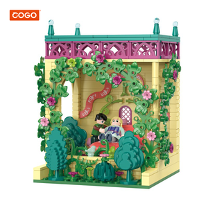 Bloques de Construcción COGO DIY Serie <span class=keywords><strong>Princesa</strong></span>, Juego de Bloques de Plástico para Niños, 451 Piezas - Product Image 1