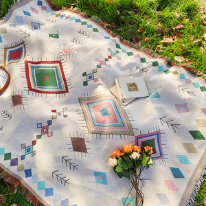 Venta caliente Nordic Camping Manta Hogar Tapiz Tejido Bohemia Sofá Cubierta Mantas Throw - Product Image 3