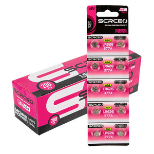 Pile de montre Ag4 L626 Lr66 377a en paquet de 10 pièces - Product Image 1
