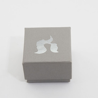 Vente en gros Boîte d'emballage de cadeau de Noël pour bracelet en argent kraft personnalisable Boîte en carton pour bijoux