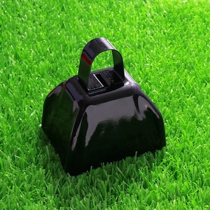 Cloche de supporter de 3 pouces avec poignée et son clair pour fêtes, événements sportifs, cadeau, accessoire sonore - Vente en gros - Product Image 5