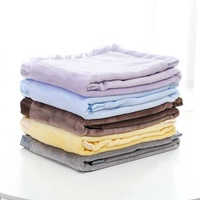 Couverture en polaire pour bébé super douce à motif solide en gros Jeté tricoté de qualité avec impression personnalisée pour l'hiver