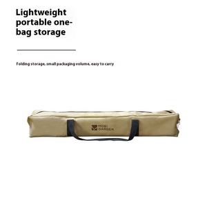 Tavolo Rettangolare Pieghevole <span class=keywords><strong>Mobi</strong></span> Garden FA90 in Lega di Alluminio, Arredo Moderno per Esterni, 2 Posti, per Campeggio e Spiaggia - Product Image 4