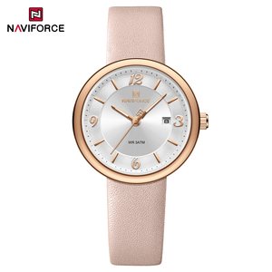 นาฬิกา NAVIFORCE รุ่น 5076 นาฬิกาควอตซ์ดีไซน์หรู กันน้ำ 3 ATM พร้อมปฏิทิน สำหรับสุภาพสตรี - Product Image 4