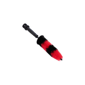 Ensemble de brosses de lavage de voiture Autonomy, rouge et noir, en plastique, pour le nettoyage des roues, du moteur et des pneus, pour le detailing automobile - Product Image 3