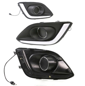 CARMATES Hot Selling Products Superior Quality <strong>LED</strong> DRL Headlights Daytime Running <strong>Lights</strong> Fog <strong>Lights</strong> <strong>for</strong> Suzuki <strong>Swift</strong> 2014-2016 - Product Image 1