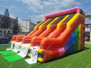 Commercial Outdoor Backyard Inflatable <strong>Swimming</strong> <strong>Pool</strong> Water <strong>Slides</strong> Inflatable <strong>Slide</strong> Big Inflatable <strong>Pool</strong> <strong>Slide</strong> for Adult and Kids - Product Image 2