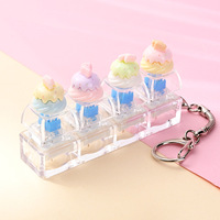 Porte-clés mini-clavier créatif et personnalisé, jouet anti-stress amusant avec boutons, jouets portables pour soulager le stress