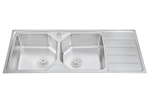 Bon Prix Offre Spéciale eBay <span class=keywords><strong>Amazon</strong></span> En Acier Inoxydable Cuisine Évier Meuble Évier 12050A - Product Image 4