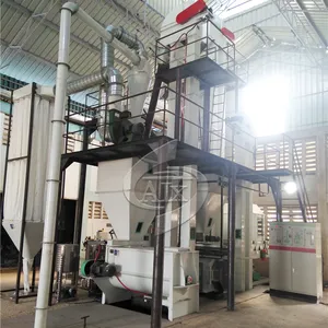 10 ton per hour turn key customized feed mill plant layout factory price animal feed mill equipment