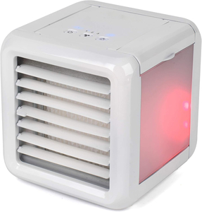 Xách tay <span class=keywords><strong>Mini</strong></span> USB làm mát không khí Máy tính để bàn nhỏ Quạt điều hòa không khí với giữ ẩm phun không khí máy lọc nước - Product Image 6