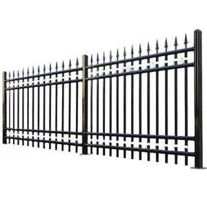 锌钢栅栏护栏为您的家庭提供安全保护高品质粉末涂层现代设计镀锌