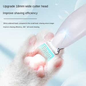 Cortador silencioso de cabeza X8 personalizado, artefacto de recorte ensanchado especial de lujo para perro mascota, afeitado de pelo de pie especial para perro - Product Image 4