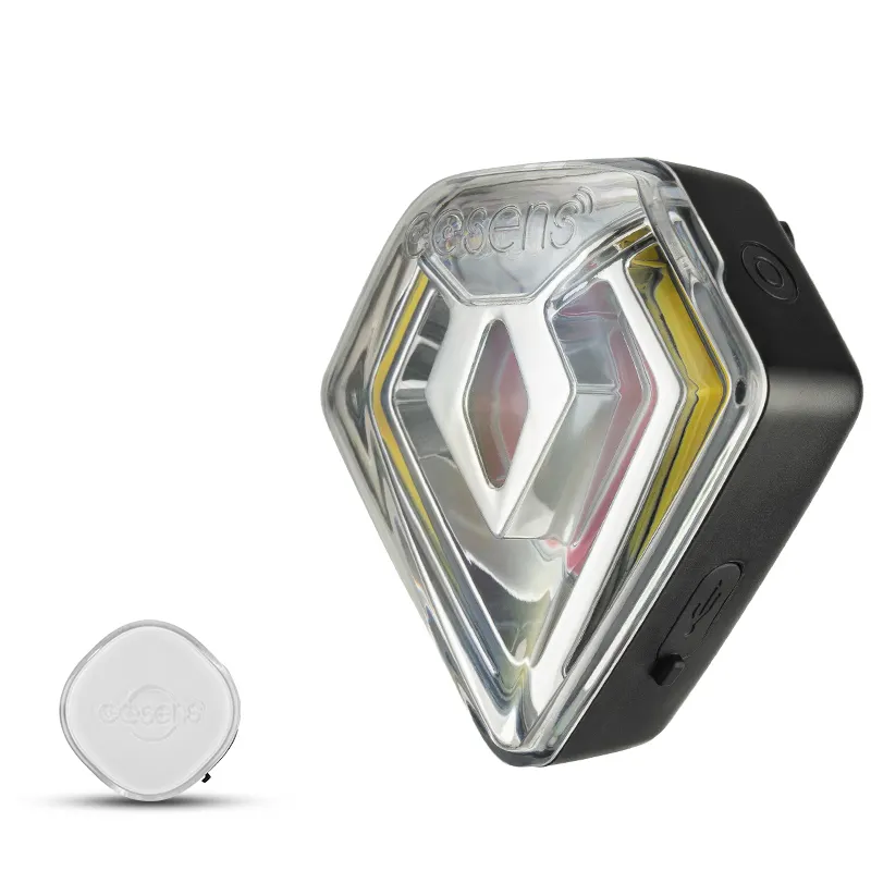 ROCKBROS Smart Bike Alarm GPS Tracker Waterproof Light