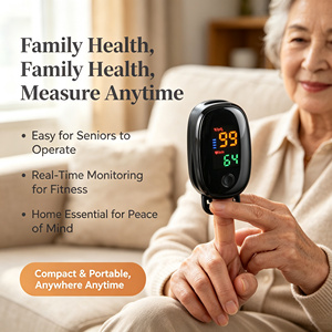 เครื่องวัดออกซิเจน<span class=keywords><strong>ปลาย</strong></span><span class=keywords><strong>นิ้ว</strong></span>แบบ LED 4 สี 8 ระดับ ได้รับมาตรฐาน CE FCC ROHS <span class=keywords><strong>วัด</strong></span>ค่า SpO2 อัตราการเต้นของหัวใจ และระดับออกซิเจนในเลือด - Product Image 4