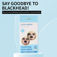 Masque de feuille de patch de nez de charbon de bambou naturel pour l'élimination des points noirs et le nettoyage des pores