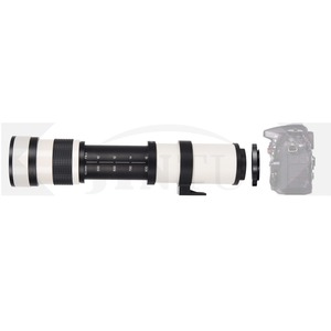 <span class=keywords><strong>Objectif</strong></span> télé<span class=keywords><strong>objectif</strong></span> manuel ultra-longue portée blanc 420-800 mm F8.3-f16 plein format avec filtre 67 mm <span class=keywords><strong>pour</strong></span> appareils <span class=keywords><strong>photo</strong></span> reflex numériques et hybrides - Product Image 5