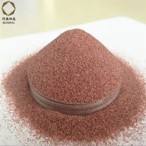 80mesh waterjet cutting pink garnet sand abrasive price China supply