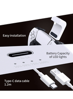 Pack de batteries rechargeables en gros à prix avantageux avec indicateur LED pour manette DualSense compatible en matériau ABS, recharge portable